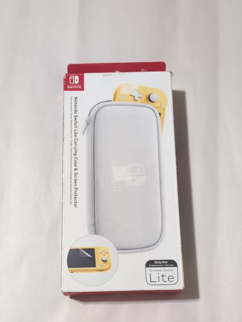 Nintendo Light Gray Carrying Case for Switch Lite